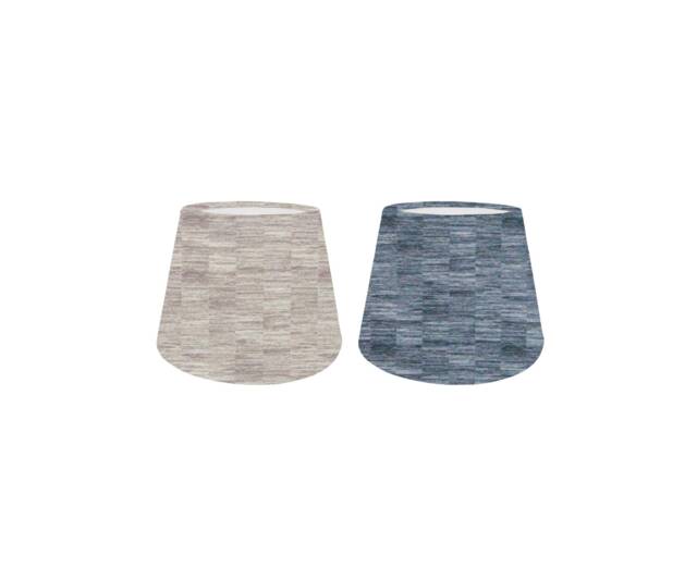 Handmade Honshu Lake Lampshade, Empire Table Lamp Or Pendant Light, Blue Grey - image 1
