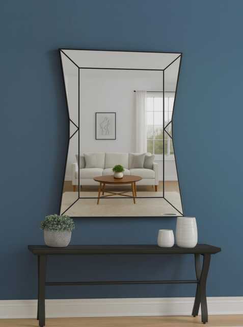 Art Deco Wall Mirror, Interior, Hallway Mirror Esty - image 1