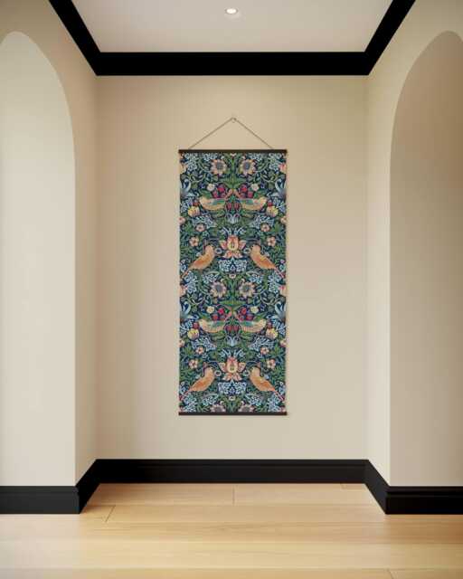 William Morris Strawberry Thief Tapestry - Wall Hanging Unique Art - image 1