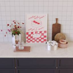 Vintage Martini Illustration Print, Retro Kitchen Wall Art - thumbnail 3