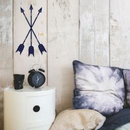 Tribal Arrow Vinyl Wall Decal - Modern Teen Room Decor - thumbnail 1