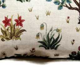 William Morris Orchard Linen Cushion Cover Arts & Crafts Throw Pillow - thumbnail 2