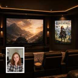 Personalised Fantasy Game Cover Canvas From Photo, Custom Title Open World Rpg Wall Art, Gamer Room Decor Birthday Gift Idea - thumbnail 4