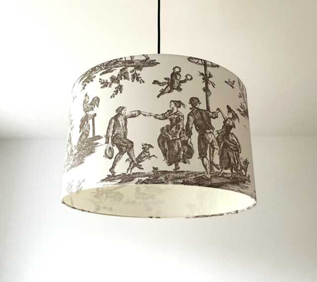 "Lampshade ""Toile De Jouy" - image 1