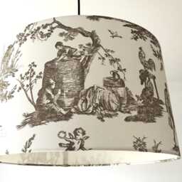 "Lampshade ""Toile De Jouy" - thumbnail 3