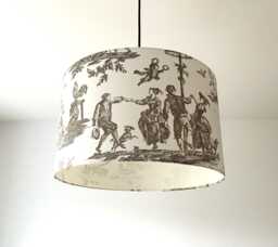 "Lampshade ""Toile De Jouy" - thumbnail 1