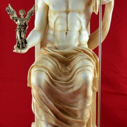 Zeus The Greatest Sculpture Statue Greek Big Size Patina - thumbnail 4