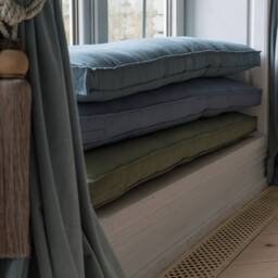 Window Seat Cushion, Bench Custom Bench Cushion, Seat Reading Nook French Sofa Cushion - thumbnail 3