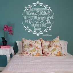 Kahlil Gibran Quote Vinyl Wall Decal - Inspirational Home Decor - thumbnail 3
