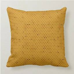 Cute Bee Cushion Cover/Queen Pillow Case/Yellow Black Digital Printing/Beehive Honey Cover/Garden & Home Textile - thumbnail 4