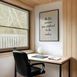 Funny Quote Wall Art, Minimalist Inspirational Print - thumbnail 4