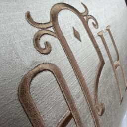 Champagne Brown Cushion Cover Set Of 6/Modern Designer Throw Pillow Covers Bespoke Bed - thumbnail 1