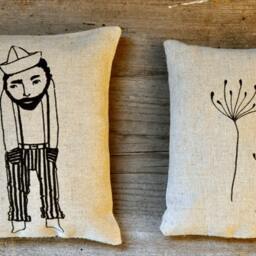 Le Solitaire Sachet Lavender Pillow/Homegrown Organic Dried Plant Men Gifting - thumbnail 3