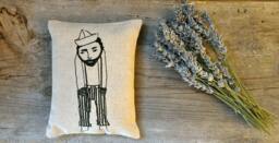 Le Solitaire Sachet Lavender Pillow/Homegrown Organic Dried Plant Men Gifting - thumbnail 1