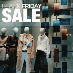 Black Friday Sticker Shop Window Sale Retail Display Decoration Self Adhesive Storefront Vinyl Decal - thumbnail 3