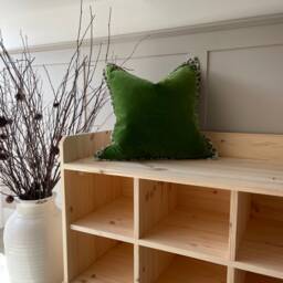 Unpainted, Shoe Storage, Storage Bench. Hall Bench, Window Seat, Boot Room Furniture - thumbnail 2