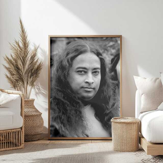 Paramahansa Yogananda Unframed Photo - Spiritual Home Wall Decor Gift Art - image 1