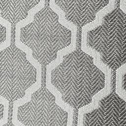 1150. Handmade Grey Mosaic Jacquard Cushion Cover, Size 12x12 - thumbnail 2