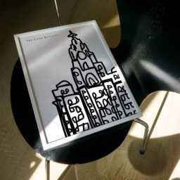 Liverpool Liver Building Art Print, Black & White Architecture - thumbnail 2