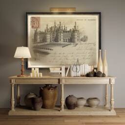Vintage Chambord Castle Postcard Print French Wall Art - thumbnail 3