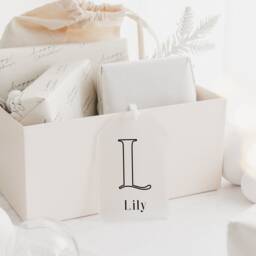 Personalised Christmas Gift Tag - Wooden Santa Eve Box Present Tags Father - thumbnail 3