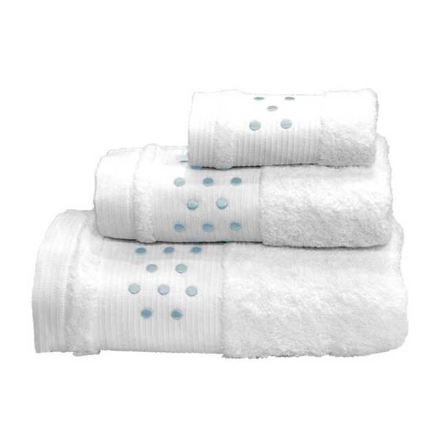 Spots Bath Towels 3-4-6 Pieces Set Sheet, Hand Towel, Guest Towel - Multi Colours - image 1