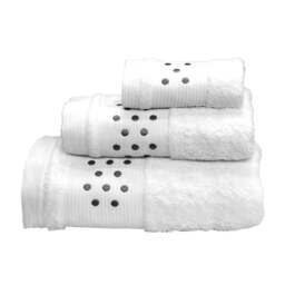 Spots Bath Towels 3-4-6 Pieces Set Sheet, Hand Towel, Guest Towel - Multi Colours - thumbnail 2