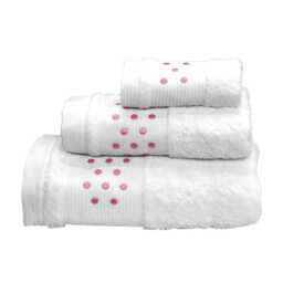 Spots Bath Towels 3-4-6 Pieces Set Sheet, Hand Towel, Guest Towel - Multi Colours - thumbnail 4