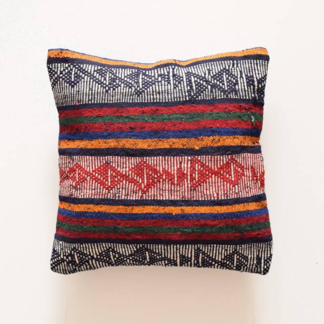 Kilim Pillow Cover 14 X Moroccan Cushion 35X35 Pillows Kelim Kissen Coussins Rug - image 1