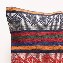 Kilim Pillow Cover 14 X Moroccan Cushion 35X35 Pillows Kelim Kissen Coussins Rug - thumbnail 2