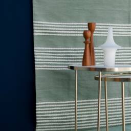 Trendy Lime Cream Kilim Rug - Large Flatwoven Area Rugs Decorative Washable For Living Room Mint Green Soft Accent Minimalist - thumbnail 2