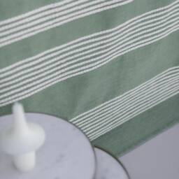 Trendy Lime Cream Kilim Rug - Large Flatwoven Area Rugs Decorative Washable For Living Room Mint Green Soft Accent Minimalist - thumbnail 3