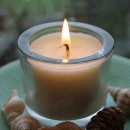 Votive Candle-Heavy Weight Recycled 2.5Oz Clear Glass Votive-Vermont Cottage Candles - thumbnail 4