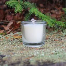 Votive Candle-Heavy Weight Recycled 2.5Oz Clear Glass Votive-Vermont Cottage Candles - thumbnail 3