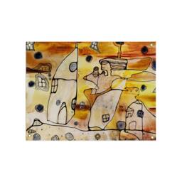Oshun Wall Hanging Tapestries Art Tapestry Abstract Orisha Bohemian Decor - thumbnail 2