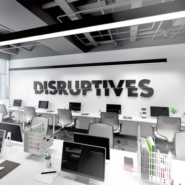 Disruptives, Office Design, 3D, Decor, Wall Art, Office, Quote, Quotes, Decor - Skudisr - image 1