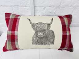 Highland Cow Cushion