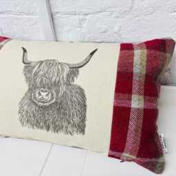 Highland Cow Cushion - thumbnail 3