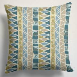 Kilim Ethnic Rug Cushion Cover-Aztec Print Pillow Case-Authentic Turkish Kilim Top-Farmhouse Style Home Decoration-Housewarming Gift - thumbnail 4