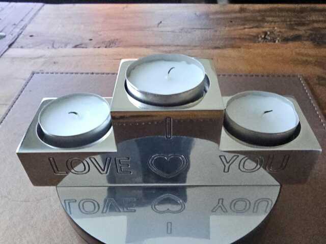 Love You 3 T Light Holders - image 1
