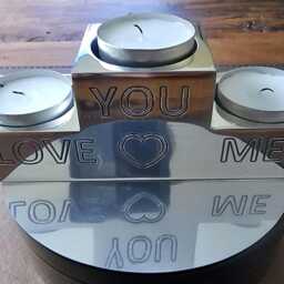 Love You 3 T Light Holders - thumbnail 3