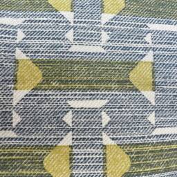 Cushions Made in Fermoie Sicily Luxury Designer Decorative Blue Yellow Cotton Decor Cushion Pillow Throw Cover - thumbnail 3