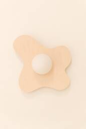 Organic Wooden Wall Light With Glass Globe Pens??e S