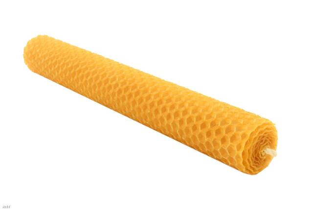 Organic Beeswax Candle Pure Beewax Honeycomb Natural Handmade Candles Hand-Rolled 100% - image 1