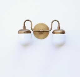 Bathroom Vanity, Vanity Fixture, Mid Century Brass Wall Sconce Light, Ul Listed Lm1 No.0039