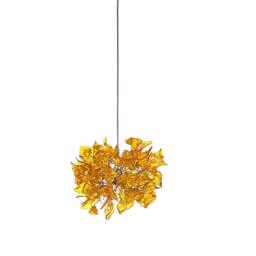 Lighting - Triple Pendant Light With Yellow Flowers & Leaves For Kitchen Island, Dining Room - thumbnail 2