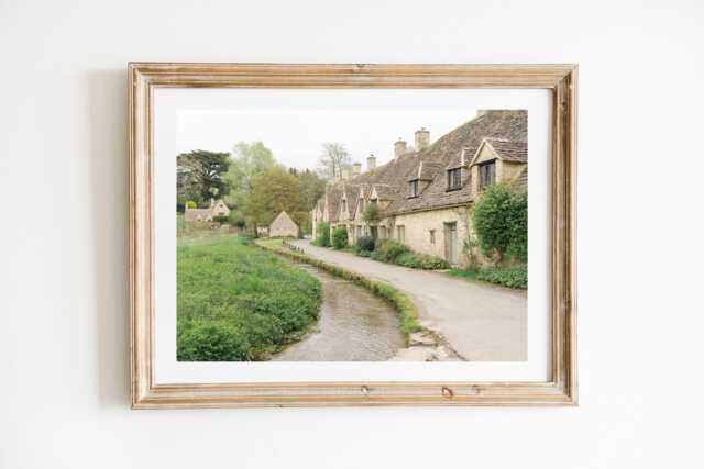 Arlington Row Print Cotswolds Village Fine Art Photography - image 1