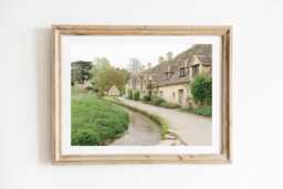 Arlington Row Print Cotswolds Village Fine Art Photography - thumbnail 1