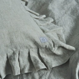 Rustic Home Decor Linen Pillow Covers, Bedroom Decor, Body Cover, Farmhouse Pillow, Throw Pillows, Floor Denim Bedding - thumbnail 2