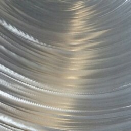 Ripples Metal Wall Art, Modern Abstract Art. Silver Only - thumbnail 2